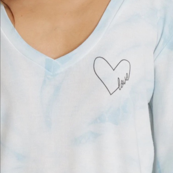GOOD HYouman the Robin long sleeve tee in love in heart - Picture 2 of 10